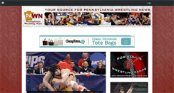 Desktop Screenshot of pennsylvaniawrestlingnews.com